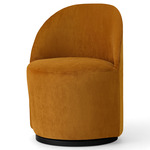 Tearoom Swivel Side Chair - Black / Champion 041