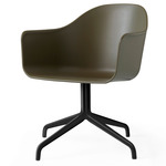 Harbour Swivel Armchair - Black / Olive