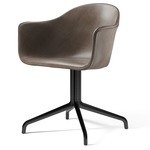 Harbour Swivel Armchair - Black / Dakar Antilop Leather