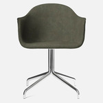 Harbour Swivel Armchair - Polished Aluminum / Fiord 961