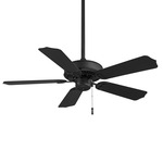 Sundance Outdoor Ceiling Fan - Coal / Coal