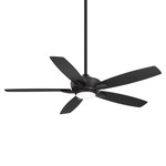 Kelvyn Ceiling Fan with Color Select Light - Coal / Coal