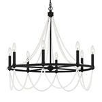 Brigitta Chandelier - Matte Black