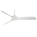 Aviation Ceiling Fan - White / White