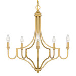 Mabel Chandelier - Light Gold