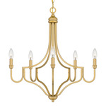 Mabel Chandelier - Light Gold