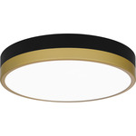 Weldin Ceiling Light - Matte Black / Gold / Gold