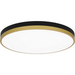 Weldin Ceiling Light - Matte Black / Gold / Gold