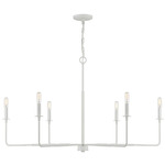 Salerno Chandelier - Bisque White