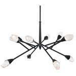 Synapse Chandelier - Black / Crystal Haze