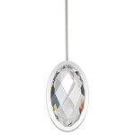 Wonder Mini Pendant - Polished Nickel / Crystal