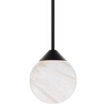 Quest Mini Color-Select Pendant - Black / Optic Haze Quartz