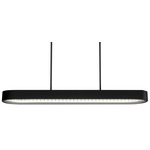 Marquis Linear Pendant - Black / Swarovski Crystal