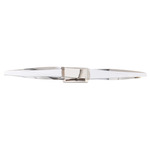 Kindjal Bathroom Vanity Light - Polished Nickel / Crystal