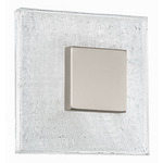 Fragment Wall Sconce - Brushed Nickel / Reclaimed Crystal