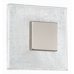 Fragment Wall Sconce - Brushed Nickel / Reclaimed Crystal