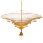 Veneto Chandelier - Gold / Heritage Crystal
