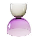 Crescent Vessel - Tourmaline & Violet