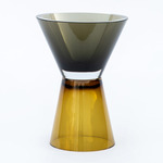 Taper Vessel - Olivin & Smokey Brown