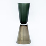 Taper Vessel - Smokey Brown & Smoke