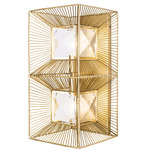 Arcade Wall Sconce - French Gold / Crystal