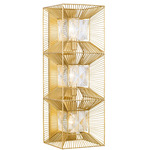 Arcade Wall Sconce - French Gold / Crystal