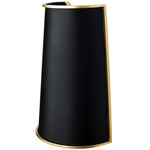 Coco Wall Sconce - French Gold / Matte Black