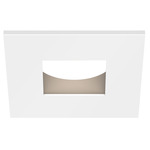 ECO 1IN Square Downlight Trim - White / Champagne