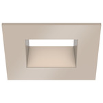 ECO 3IN Square Fixed Downlight Trim - Champagne / Champagne