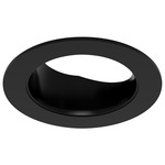 ECO 3IN Round Adjustable Trim - Black / Black
