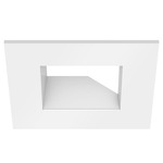 ECO 3IN Square Adjustable Trim - White / White