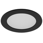 ECO 3IN Round Wet Location Trim - Black