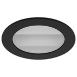 ECO 3IN Round Fixed Wall Wash Trim - Black