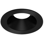 ECO 5IN Round Fixed Downlight Trim - Black