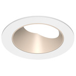 ECO 5IN Round Adjustable Trim - White / Champagne