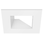 ECO 5IN Square Adjustable Trim - White