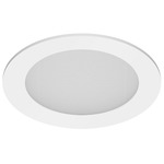 ECO 5IN Round Wet Location Trim - White