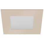 ECO 5IN Square Wet Location Trim - Champagne