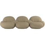 Pacha 3-Seat Outdoor Sofa - Moss Gray / Chevron Outdoor 022