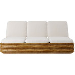 Bohemian 72 Sofa - Antique Gloss Rattan / Lorkey 40