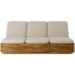 Bohemian 72 Sofa - Antique Gloss Rattan / Libera 001