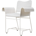 Tropique Outdoor Dining Chair - White / Leslie 06