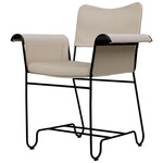 Tropique Outdoor Dining Chair - Black / Leslie 12