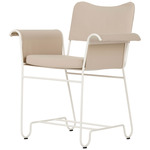 Tropique Outdoor Dining Chair - White / Leslie 12