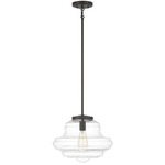Lori Pendant - Oil Rubbed Bronze / Clear