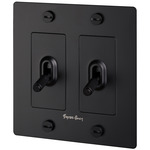 Buster + Punch 15A Metal Complete Toggle Switch - Black