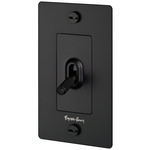 Buster + Punch 15A Metal Complete Toggle Switch - Black