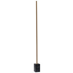Felix Floor Lamp - Antique Brass / Black / White