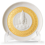 Lord Balaji Plate - Porcelain / Gold