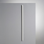 Ritmo Linear Plug-in Wall Sconce - Matte White / Opal